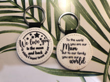 Load image into Gallery viewer, Keyrings - PU leather